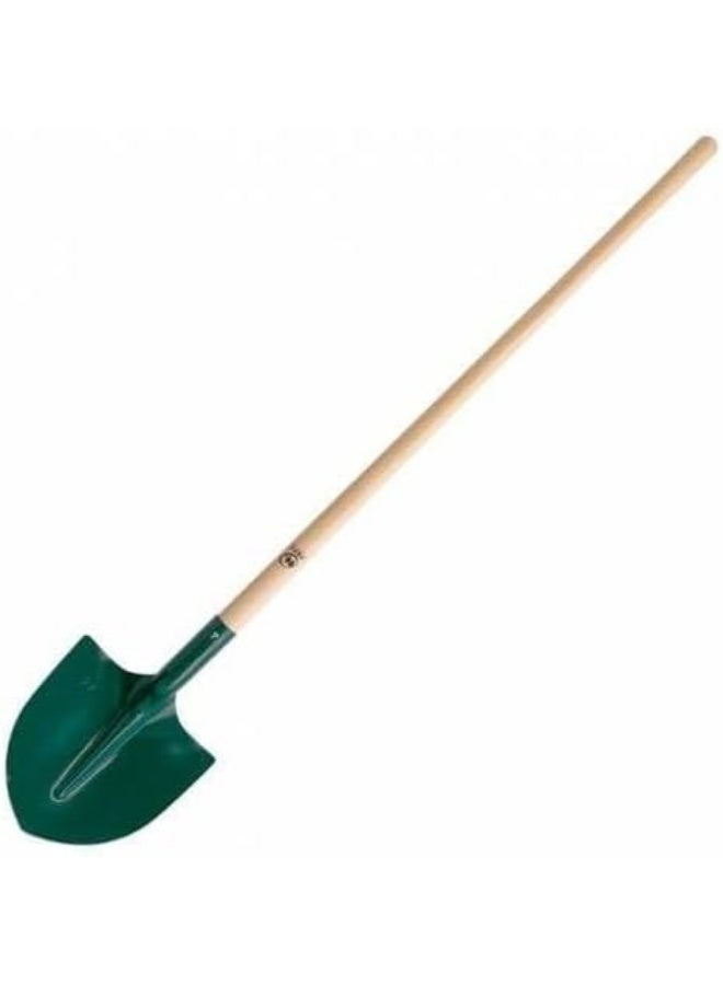 Garden Tools Set, 3-Piece, Wooden Handle Shovel, Rake and Brush, Blue and Green - Image 3